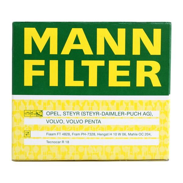 Ölfilterpatrone, Schmierölwechselfilter RG 3 (W 917)